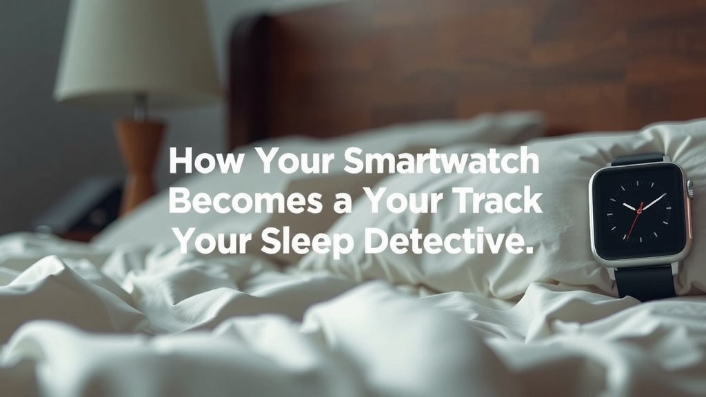 How Your Smartwatch Becomes Your Sleep Detective