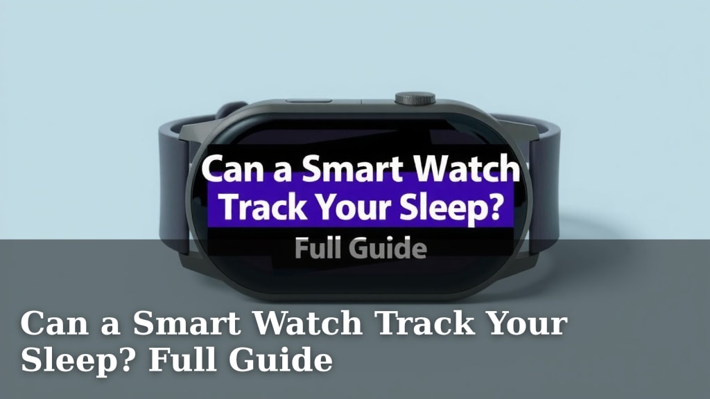 Can a Smart Watch Track Your Sleep? Full Guide