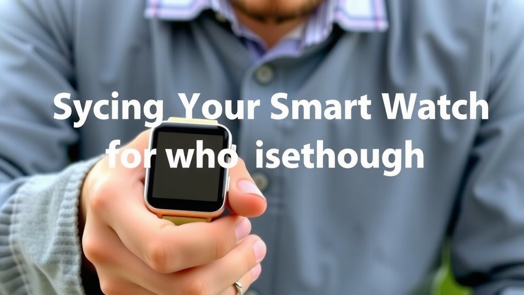 Syncing Your Smartwatch and Phone: A Simple Walkthrough