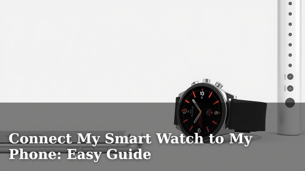 Connect My Smart Watch to My Phone: Easy Guide