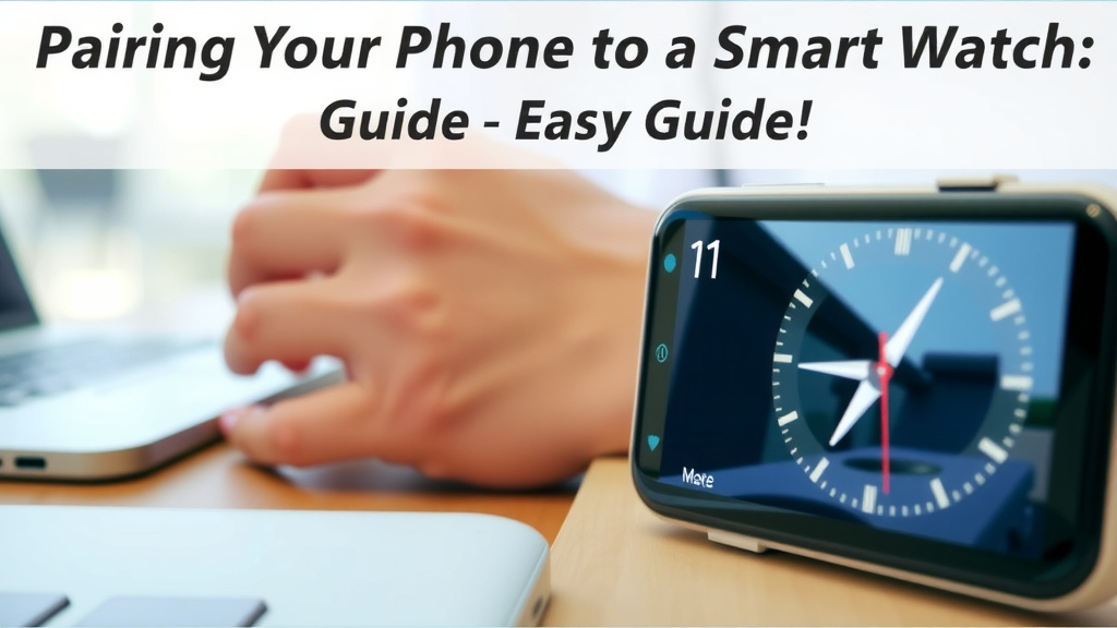 Pairing Your Phone and Smartwatch: A Quick Guide