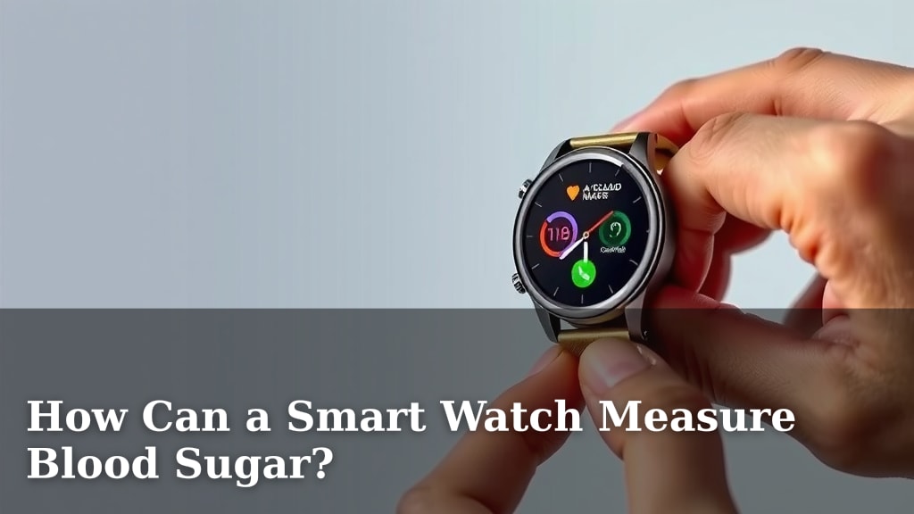 How Can a Smart Watch Measure Blood Sugar?