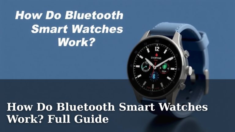 How Do Bluetooth Smart Watches Work? Full Guide