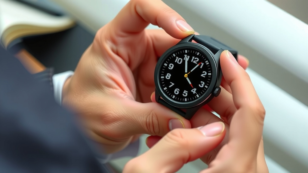 Manually Adjusting Your Smartwatch Time