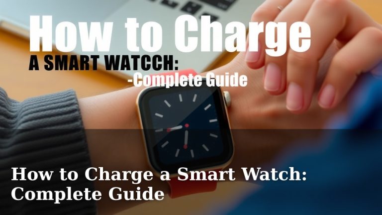 How to Charge a Smart Watch: Complete Guide