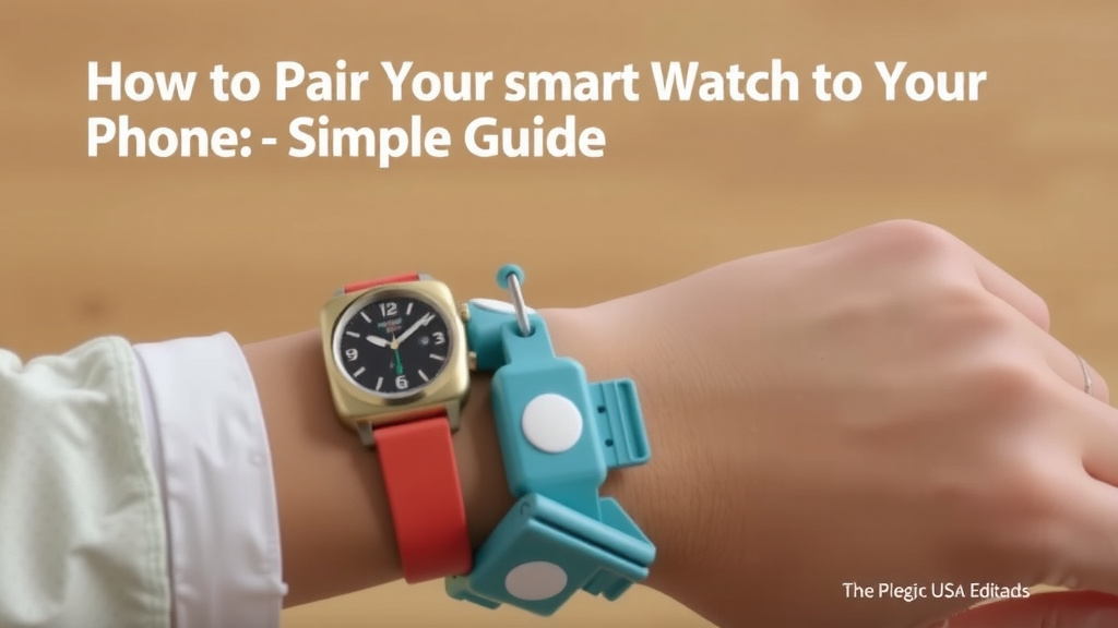 Connecting Your Smartwatch to Your Phone: A Simple Guide