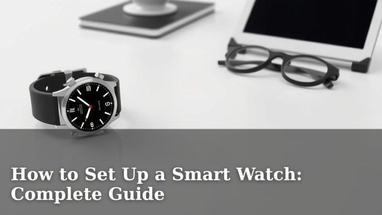 How to Set Up a Smart Watch: Complete Guide