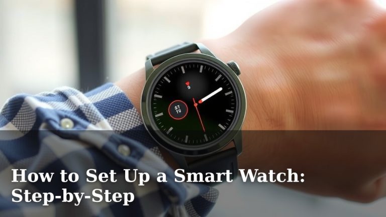 How to Set Up a Smart Watch: Step-by-Step
