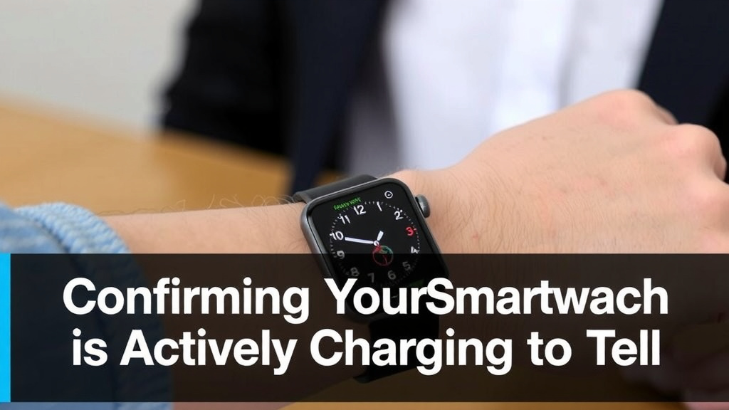 Confirming Your Smartwatch is Actively Charging