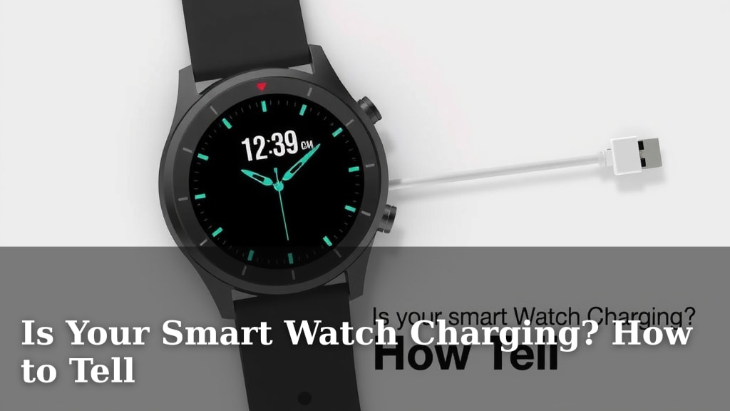 Is Your Smart Watch Charging? How to Tell