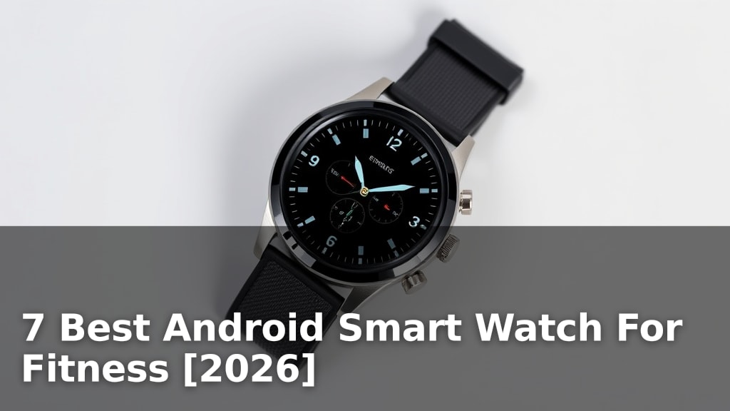 7 Best Android Smart Watch For Fitness [2026]