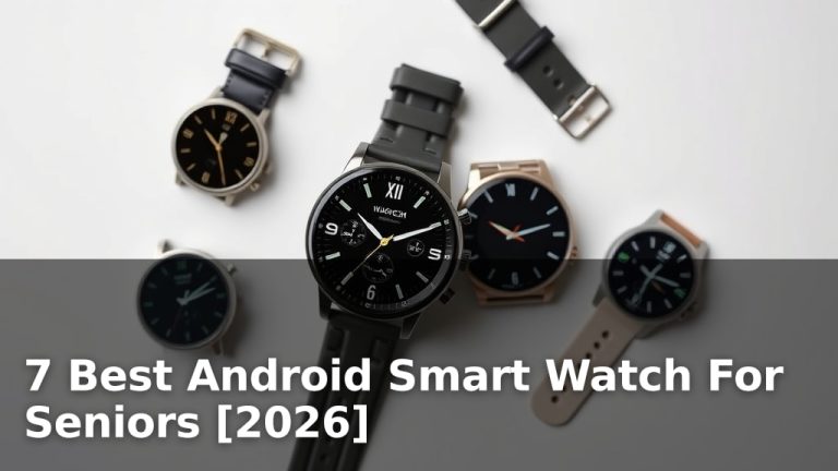 7 Best Android Smart Watch For Seniors [2026]