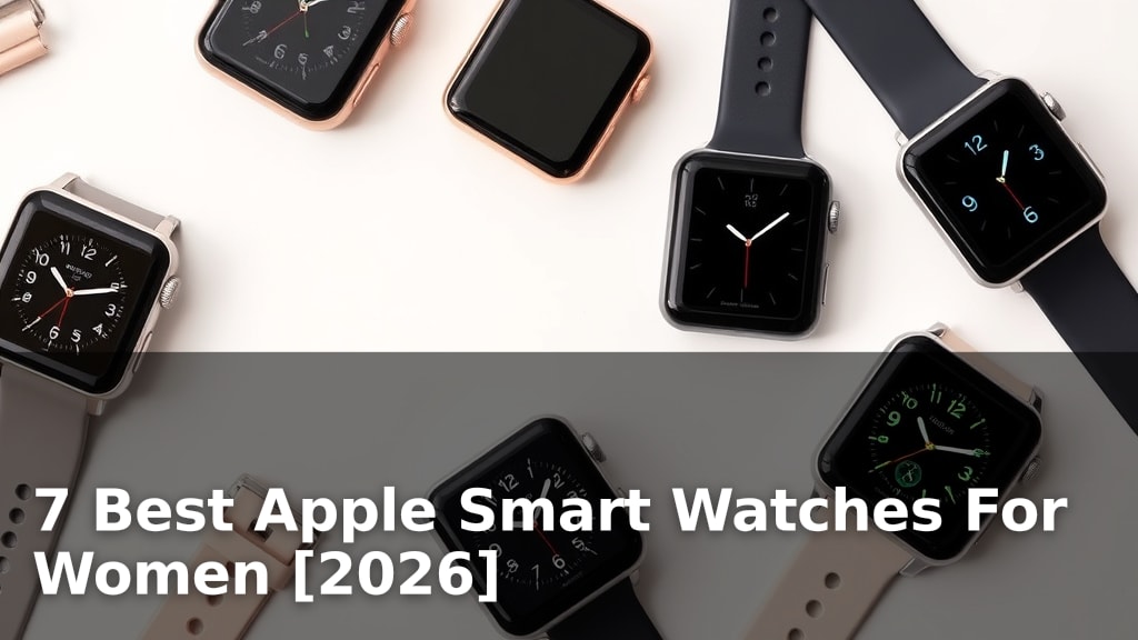 7 Best Apple Smart Watches For Women [2026]