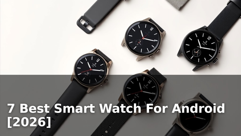 7 Best Smart Watch For Android [2026]