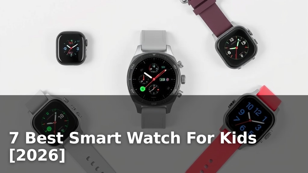 7 Best Smart Watch For Kids [2026]