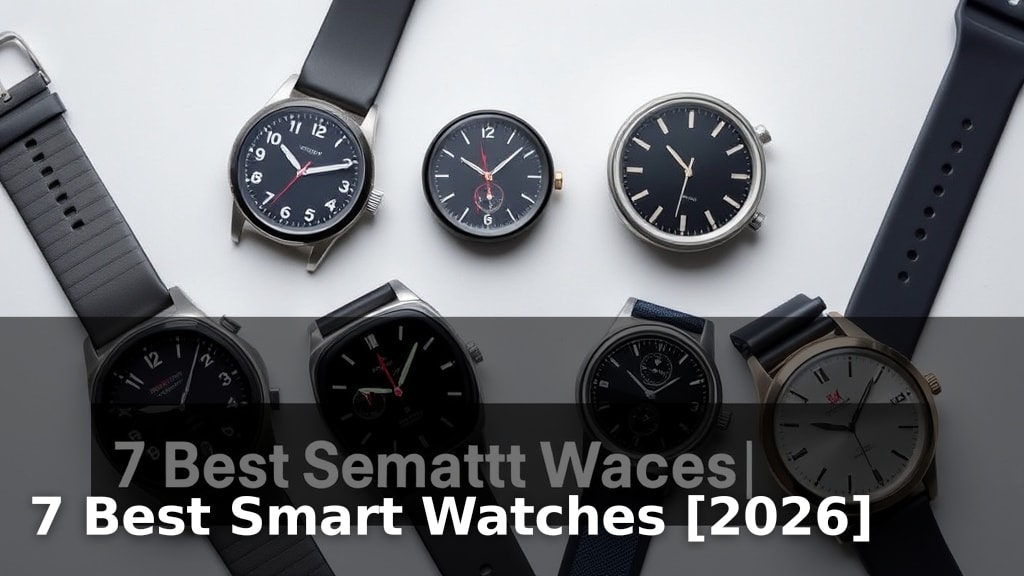 7 Best Smart Watches [2026]