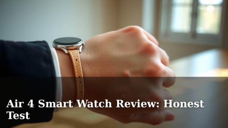 Air 4 Smart Watch Review: Honest Test