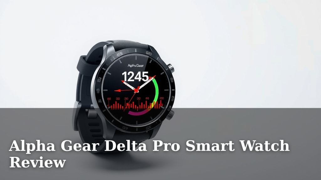 Alpha Gear Delta Pro Smart Watch Review