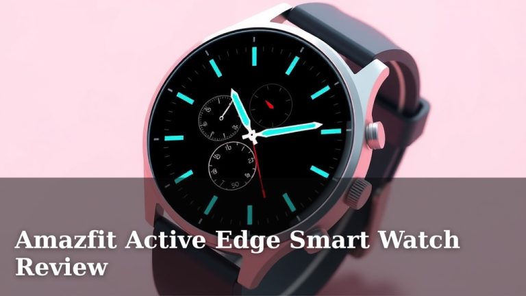 Amazfit Active Edge Smart Watch Review