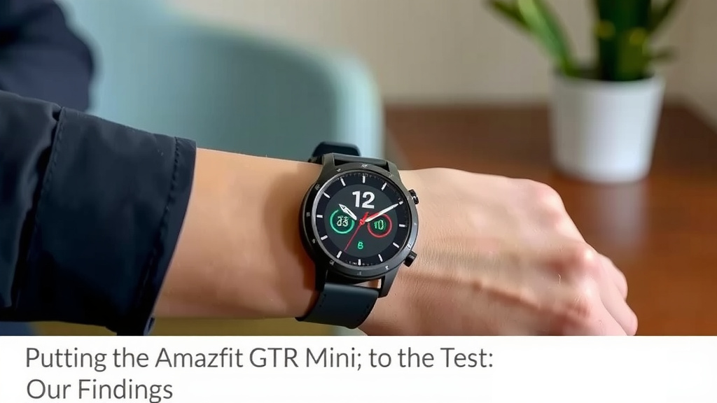 Putting the Amazfit GTR Mini to the Test: Our Findings