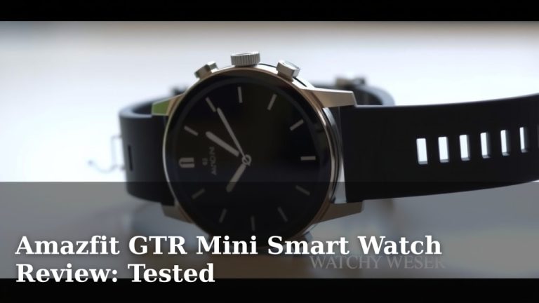 Amazfit GTR Mini Smart Watch Review: Tested