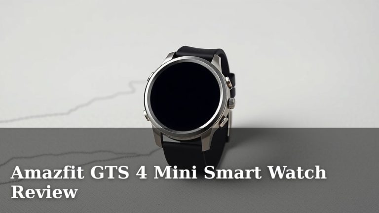 Amazfit GTS 4 Mini Smart Watch Review