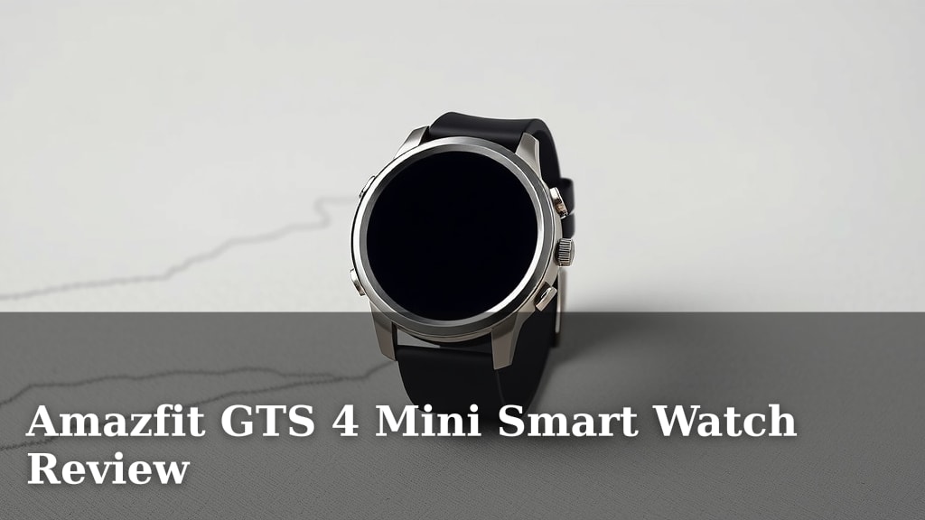 Amazfit GTS 4 Mini Smart Watch Review