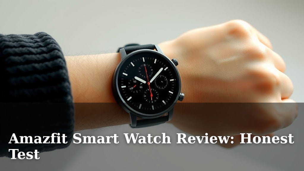 Amazfit Smart Watch Review: Honest Test