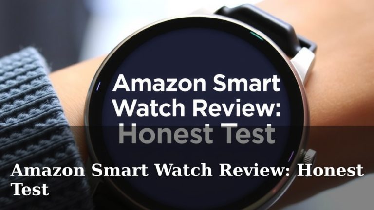 Amazon Smart Watch Review: Honest Test
