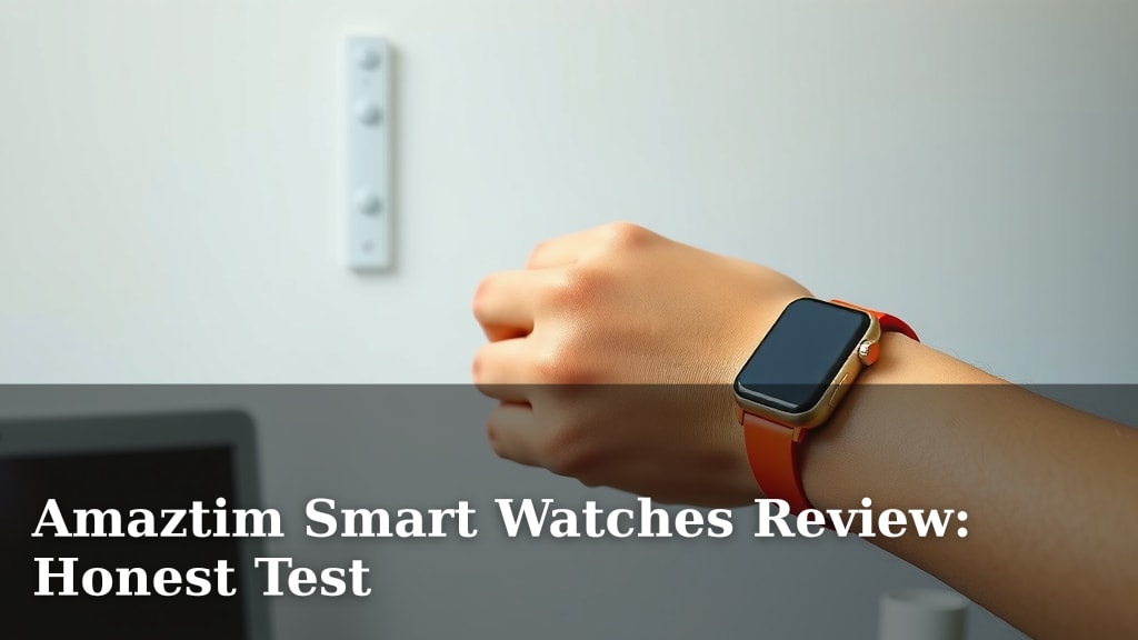 Amaztim Smart Watches Review: Honest Test