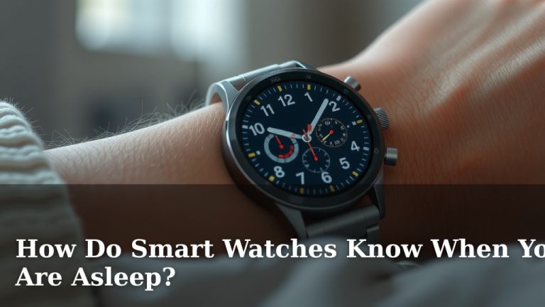 How Do Smart Watches Know When You Are Asleep?