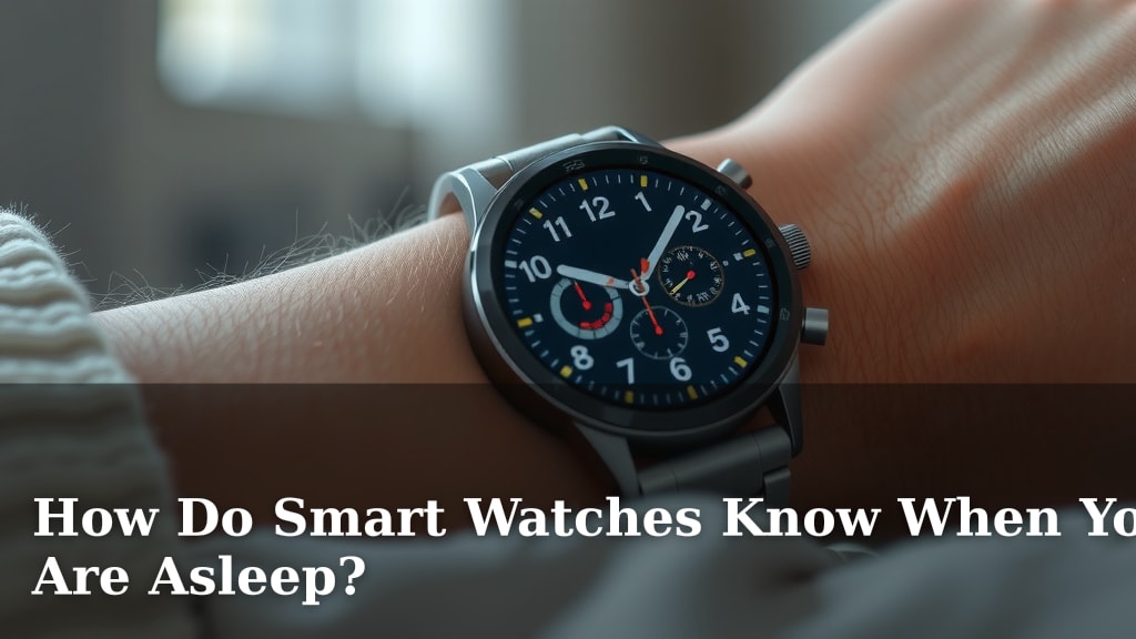 How Do Smart Watches Know When You Are Asleep?