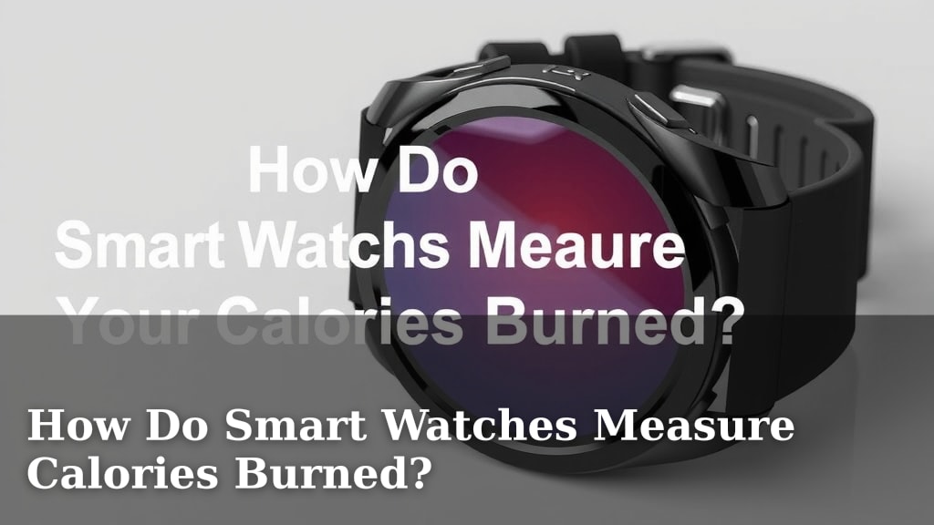 How Do Smart Watches Measure Calories Burned?