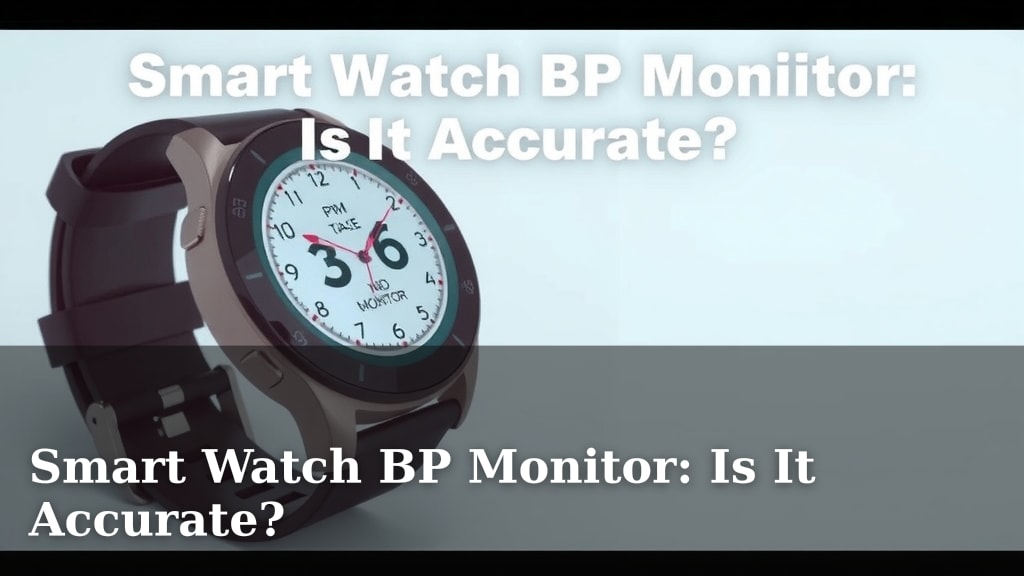 Smart Watch BP Monitor: Is It Accurate?