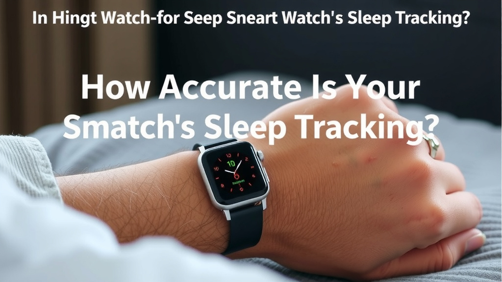 How Accurate Is Your Smartwatch's Sleep Tracking?