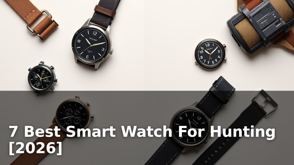 7 Best Smart Watch For Hunting [2026]