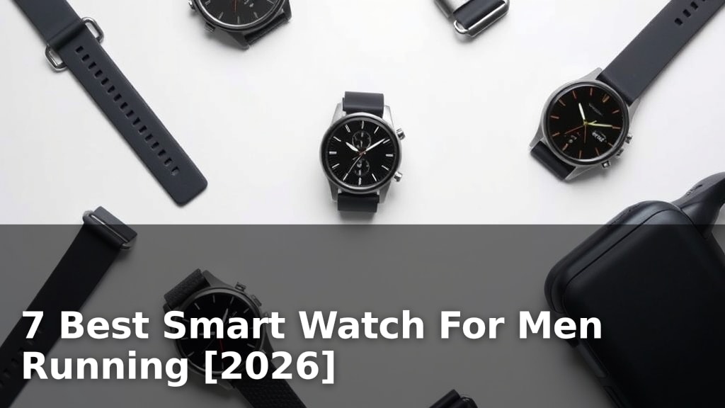 7 Best Smart Watch For Men Running [2026]
