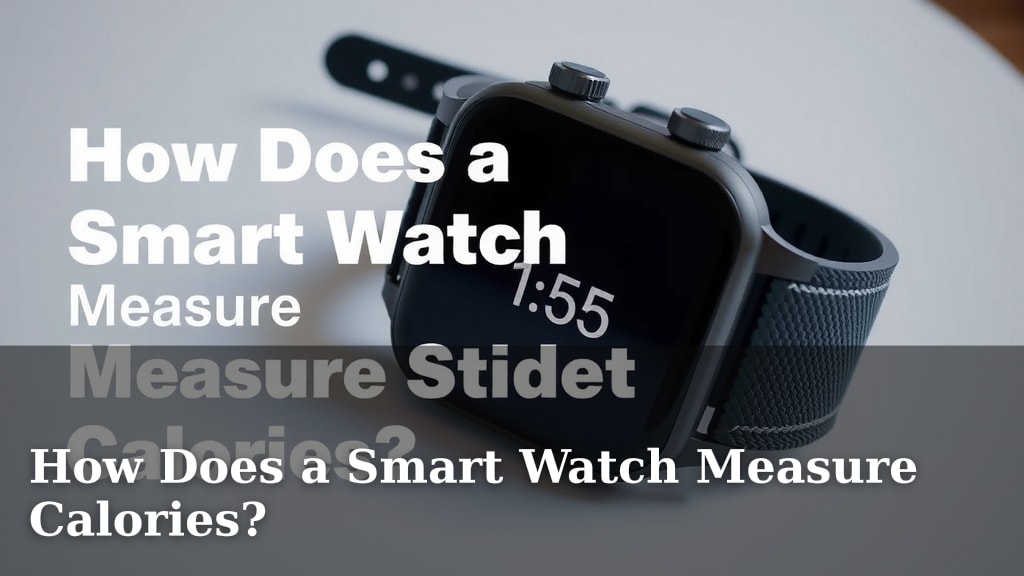 How Does a Smart Watch Measure Calories?
