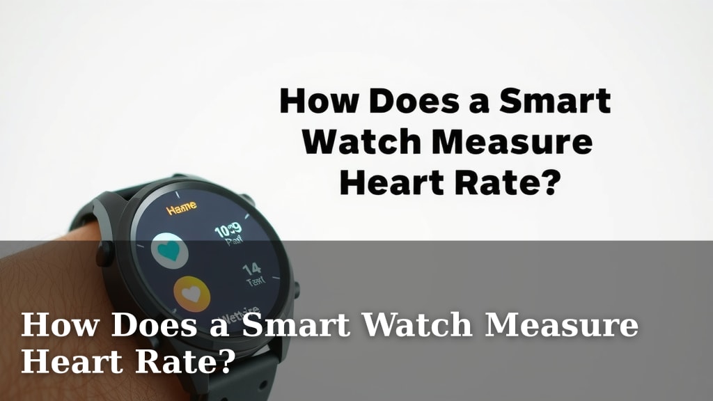 How Does a Smart Watch Measure Heart Rate?