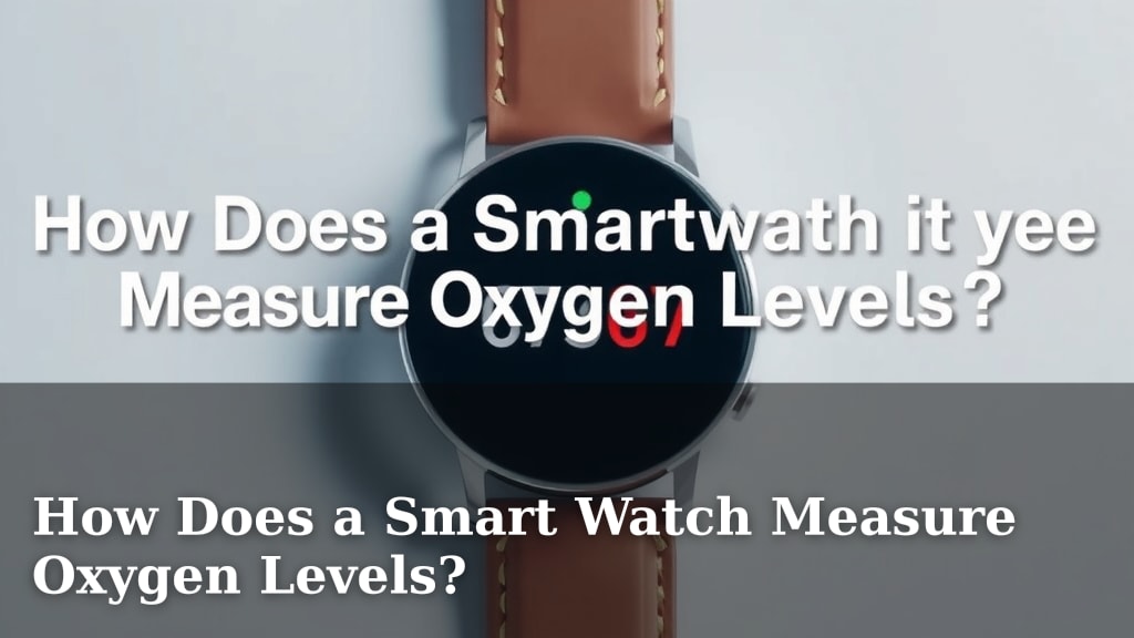 How Does a Smart Watch Measure Oxygen Levels?