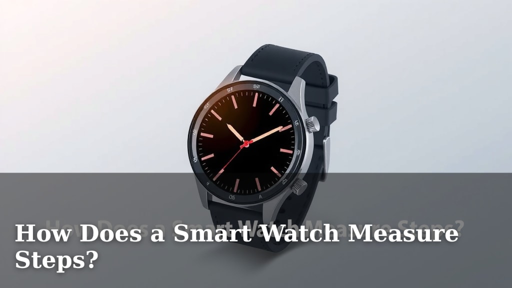 How Does a Smart Watch Measure Steps?
