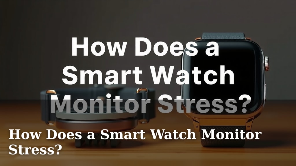 How Does a Smart Watch Monitor Stress?