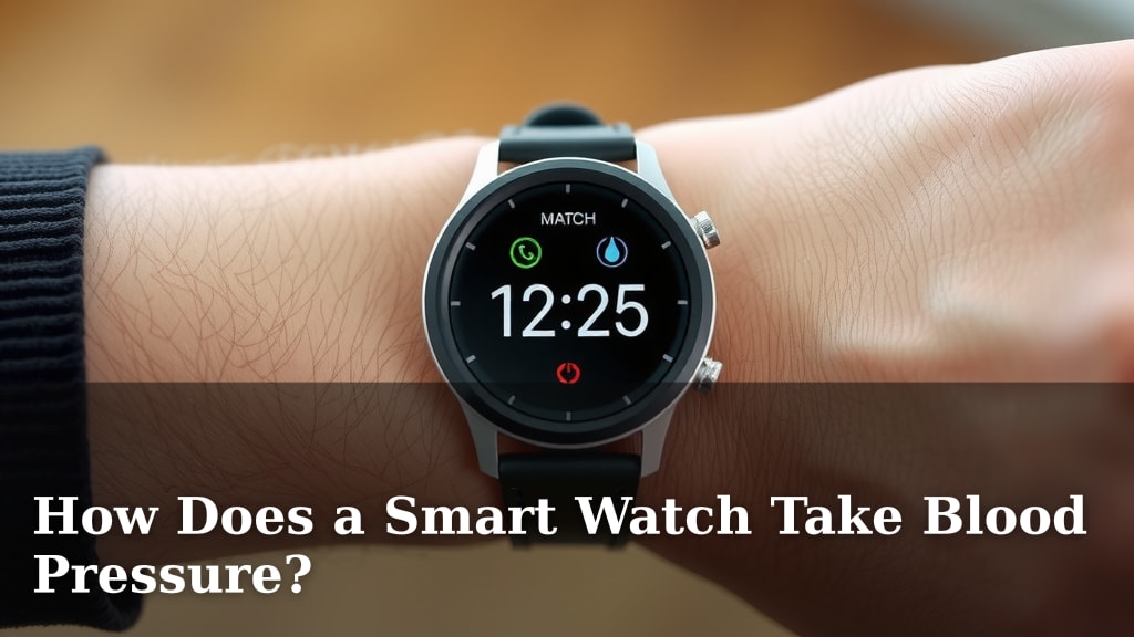 How Does a Smart Watch Take Blood Pressure?