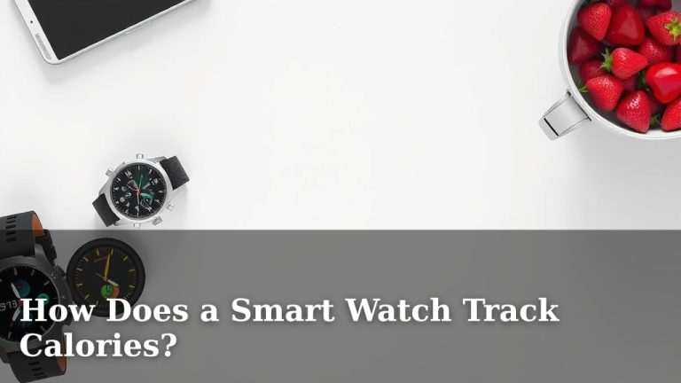 How Does a Smart Watch Track Calories?