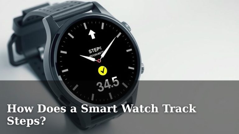 How Does a Smart Watch Track Steps?
