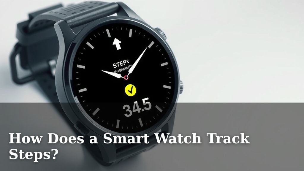 How Does a Smart Watch Track Steps?
