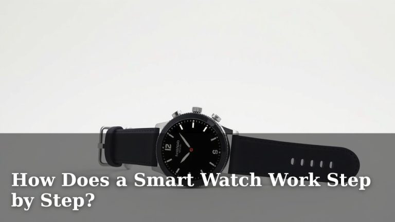 How Does a Smart Watch Work Step by Step?