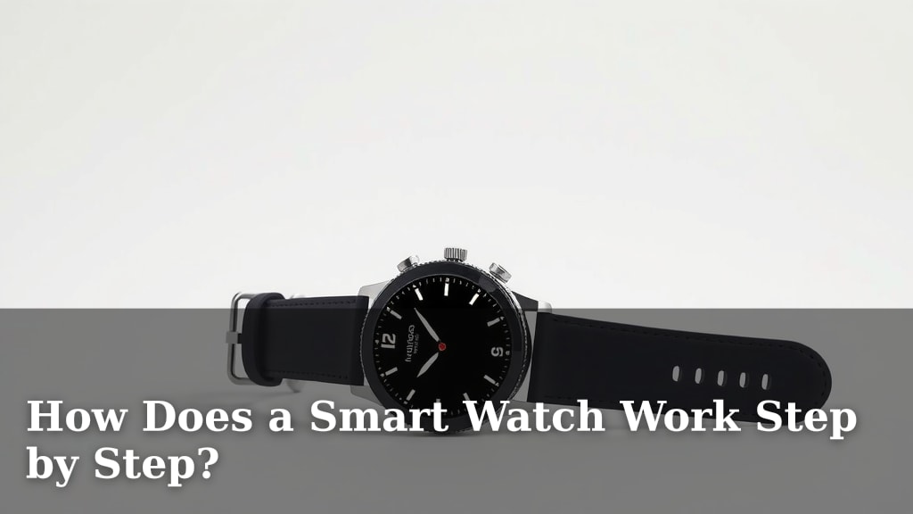 How Does a Smart Watch Work Step by Step?