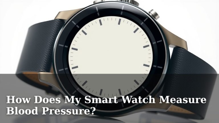 How Does My Smart Watch Measure Blood Pressure?