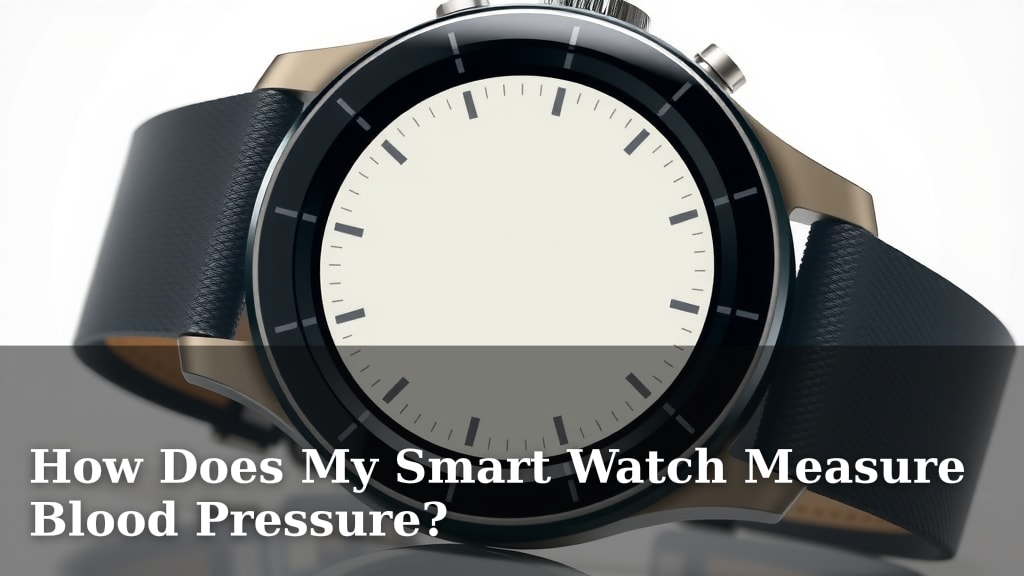 How Does My Smart Watch Measure Blood Pressure?